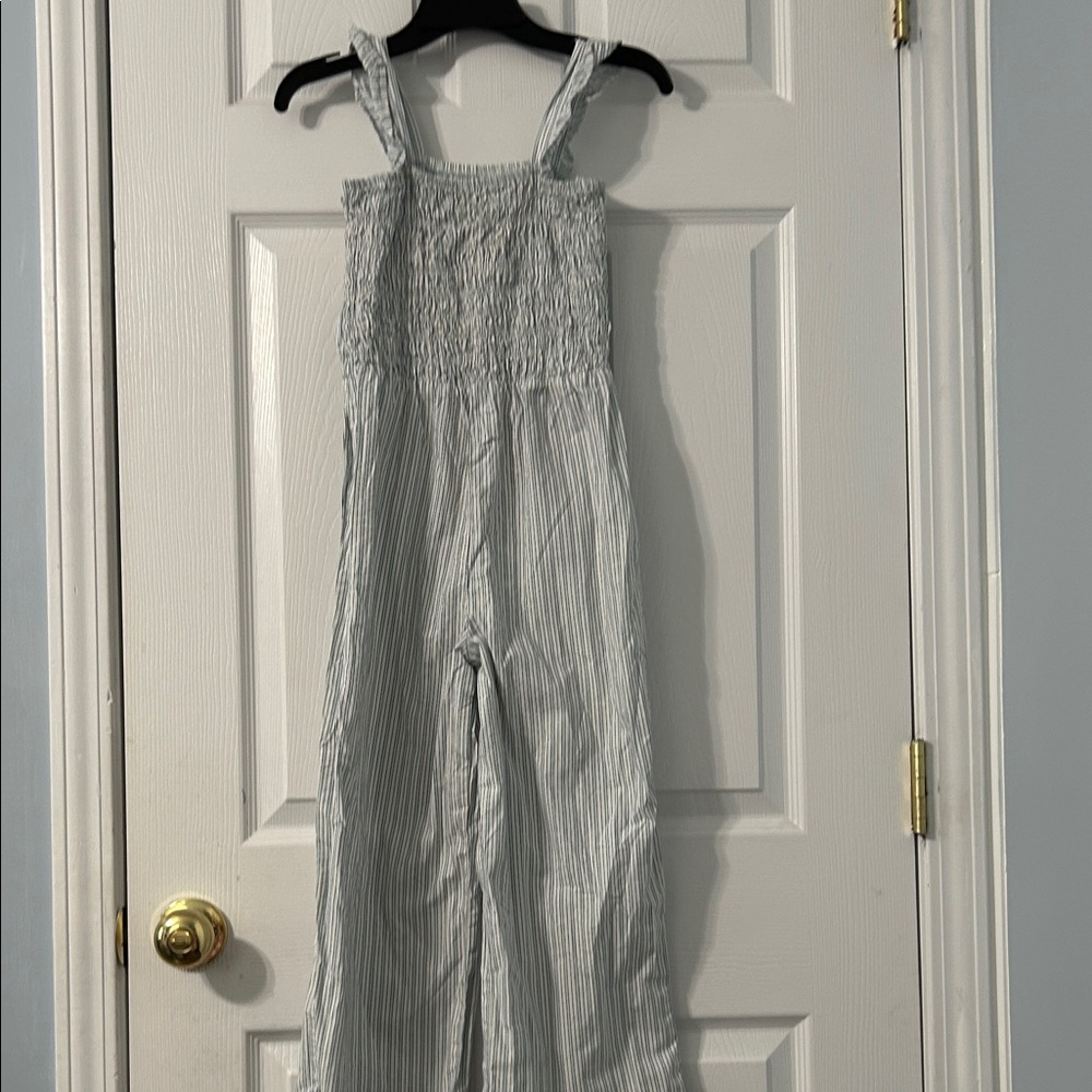 Carter's Gray Striped Kids One Piece size 10
